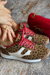 Evelyn Print x rojo con suela crepe