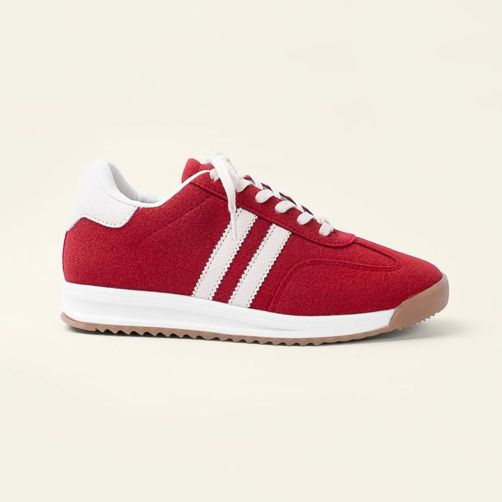 Evelyn rojo x beige