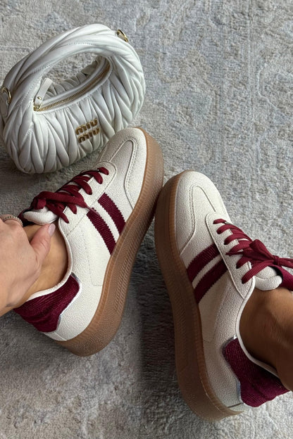 Matilda Beige x vinotinto