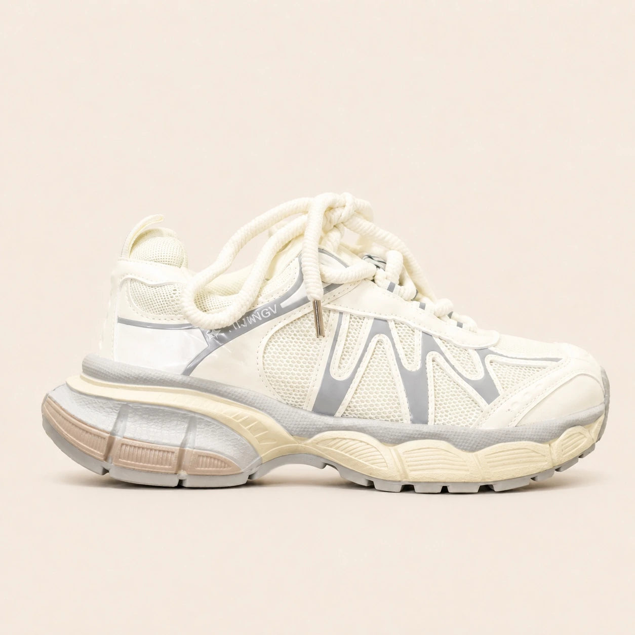 Tenis de plataforma Millie Perla - vista frontal par